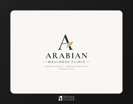 Arabian Wellness Clinic website shown on devices
