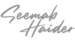 Seemab Haider signature